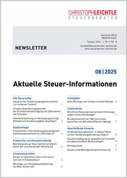 Steuerberatung-Steuern-Neuigkeiten