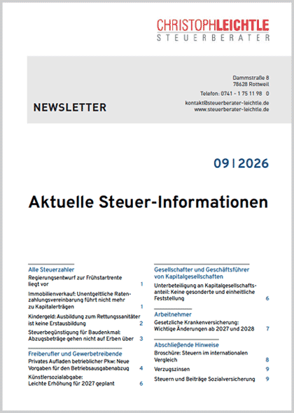 Steuerberatung-Steuern-Neuigkeiten