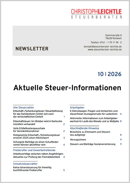 Steuerberatung-Steuern-Neuigkeiten